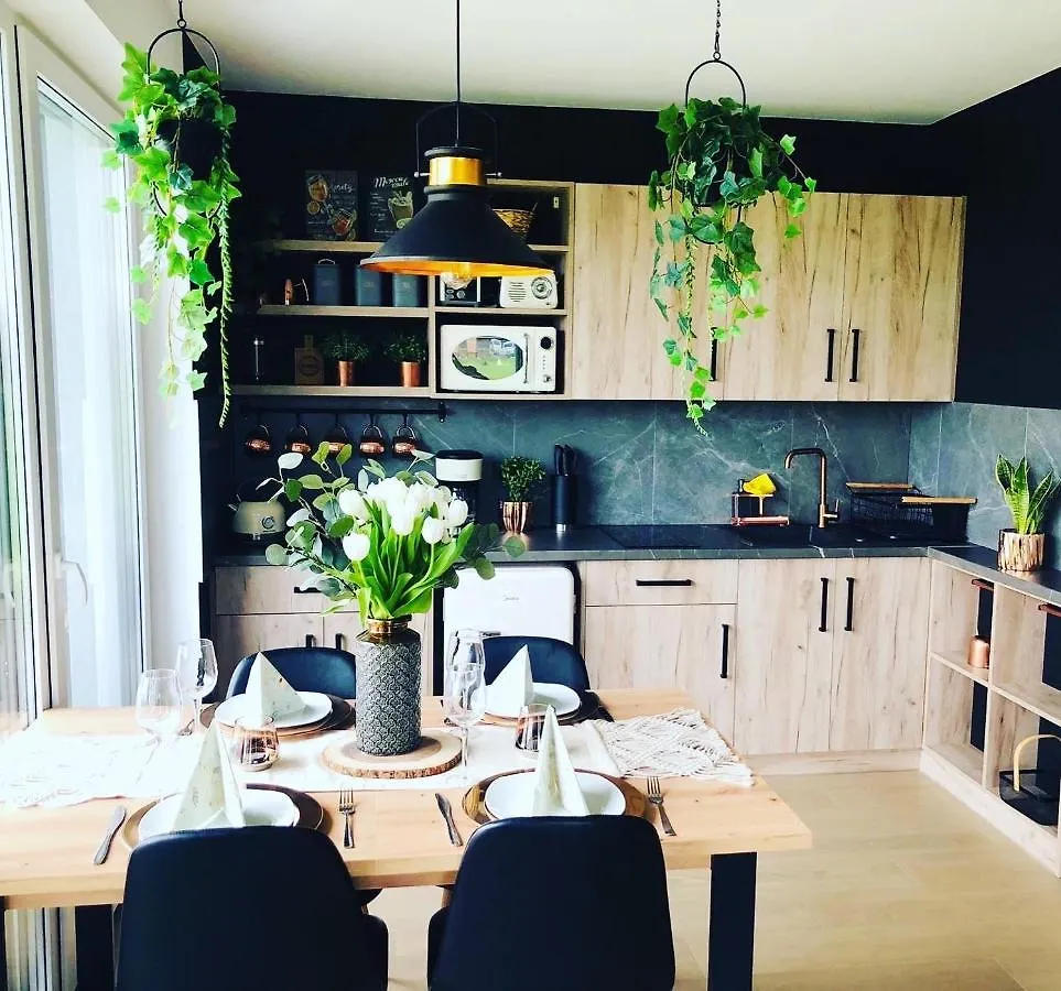 Domki Loft Nad Stawem 4 Doroslych , 4 Dzieci Malkowo