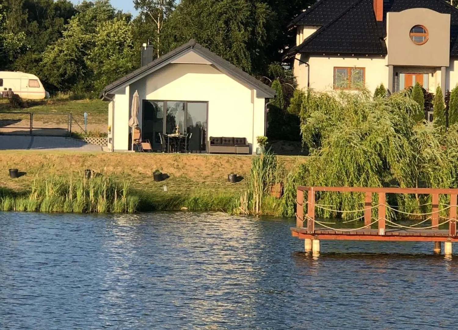 Сasa de vacaciones Domki Loft Nad Stawem 4 Doroslych , 4 Dzieci Malkowo Polonia